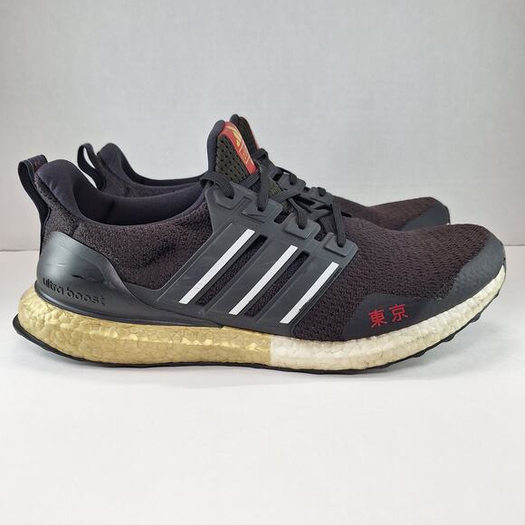 Adidas UltraBoost DNA Mens 13 Black Gold Tokyo FY3425 Running Shoes Sneakers main image 11